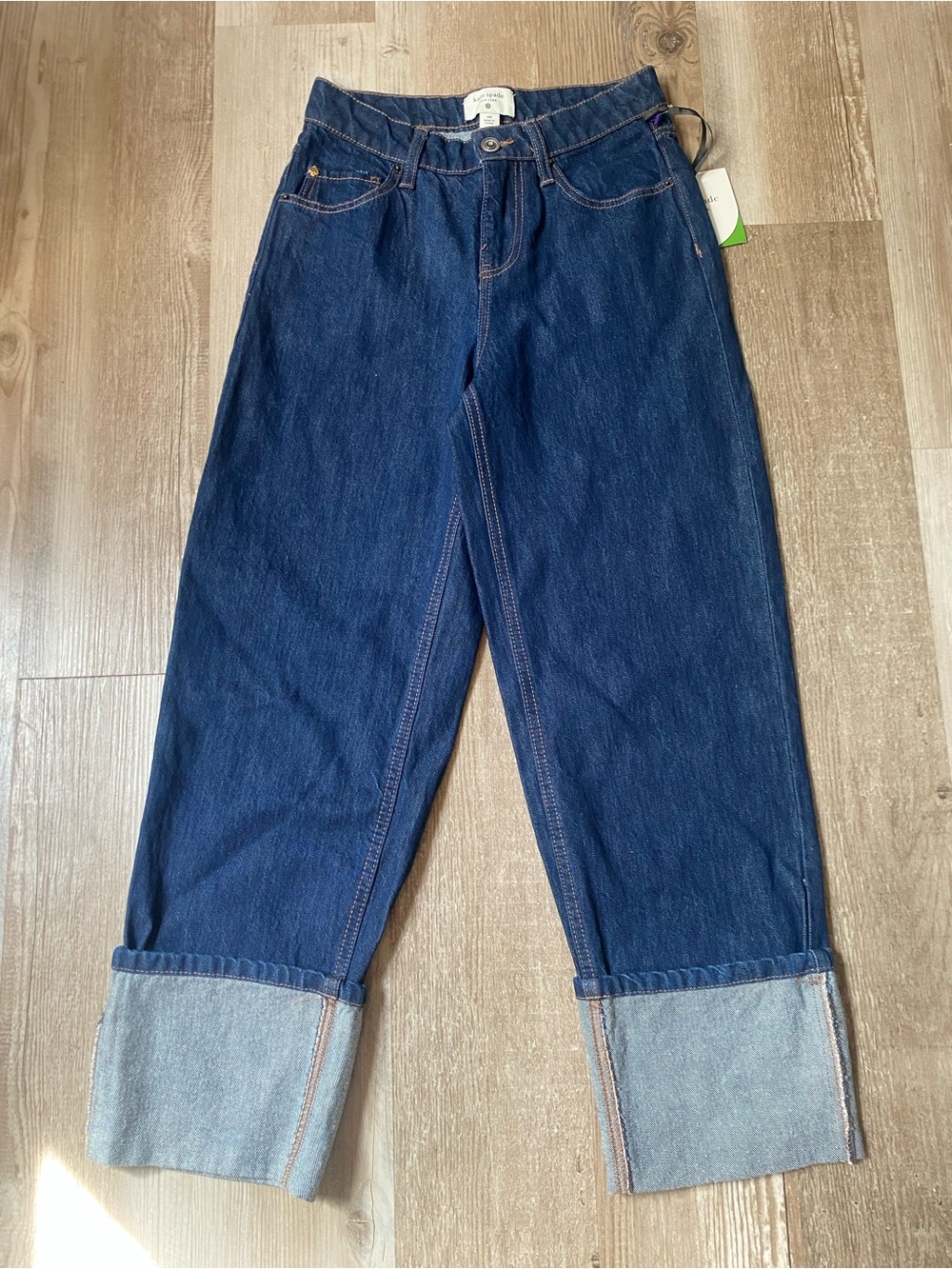 kate spade Dark Blue Denim High-Waist Jeans